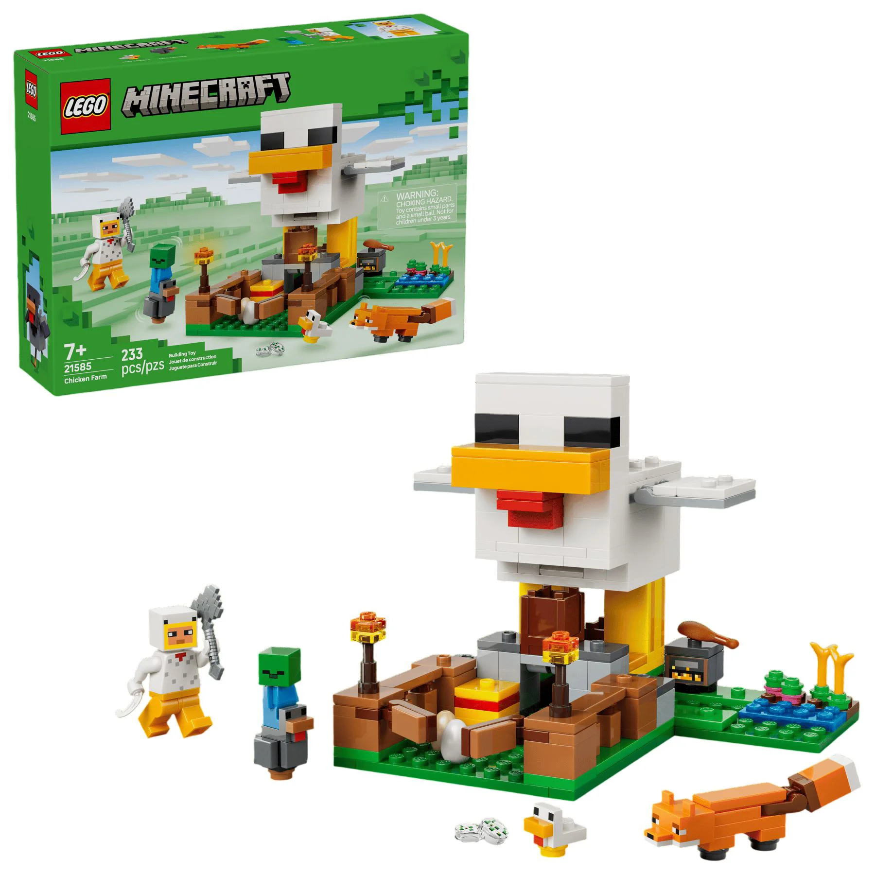 image for LEGO Minecraft - Куриная ферма foto
