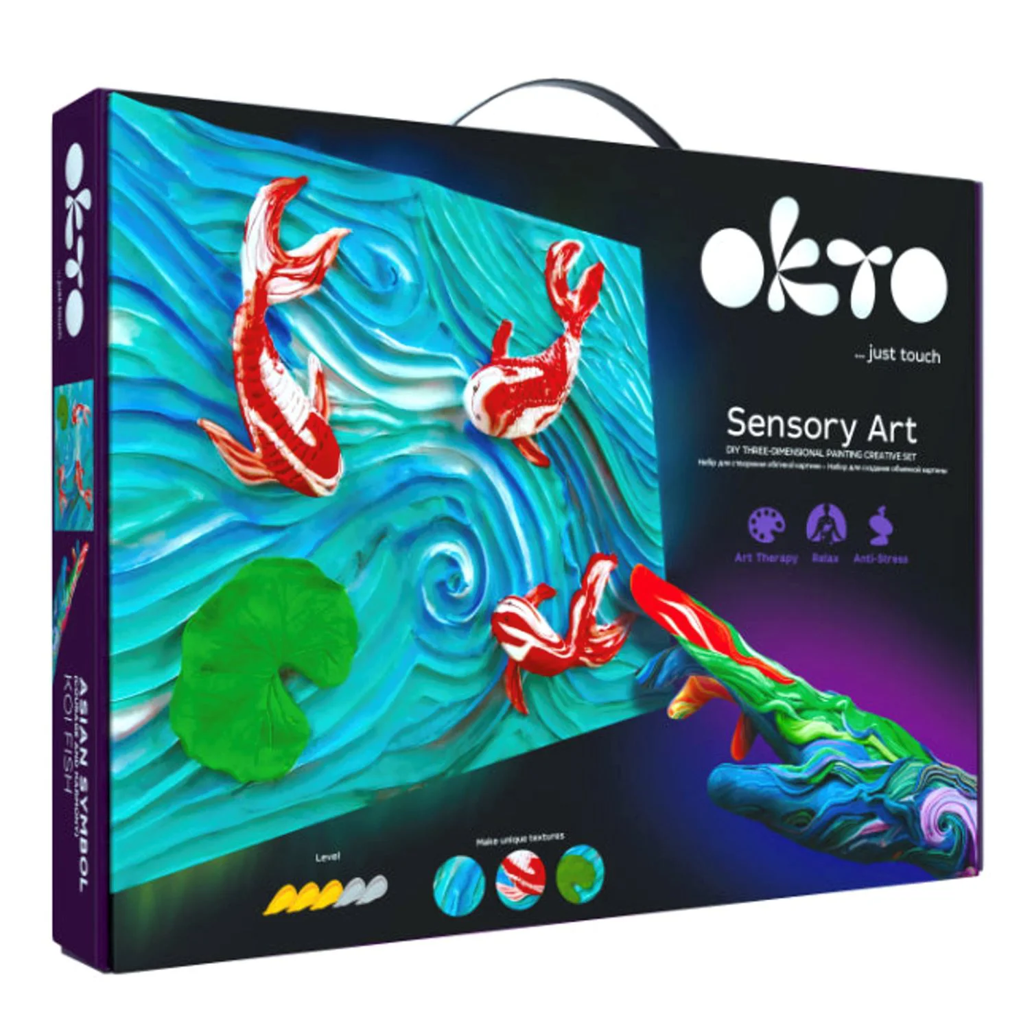 image for 3D-картина с воздушным пластилином Okto Air Clay, 30 x 40 см foto