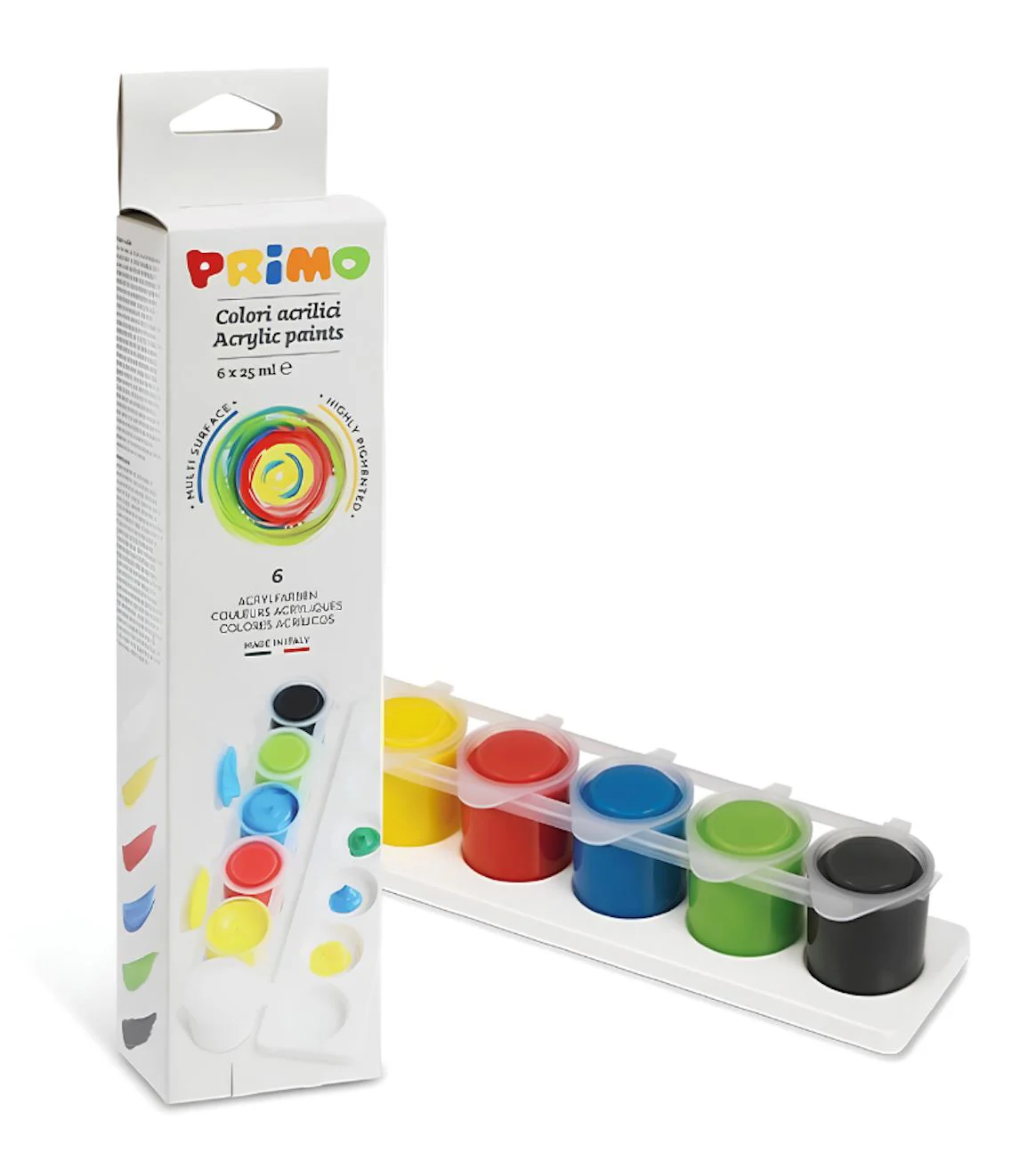 Vopsea acrilica Primo, 6 culori, 25 ml foto
