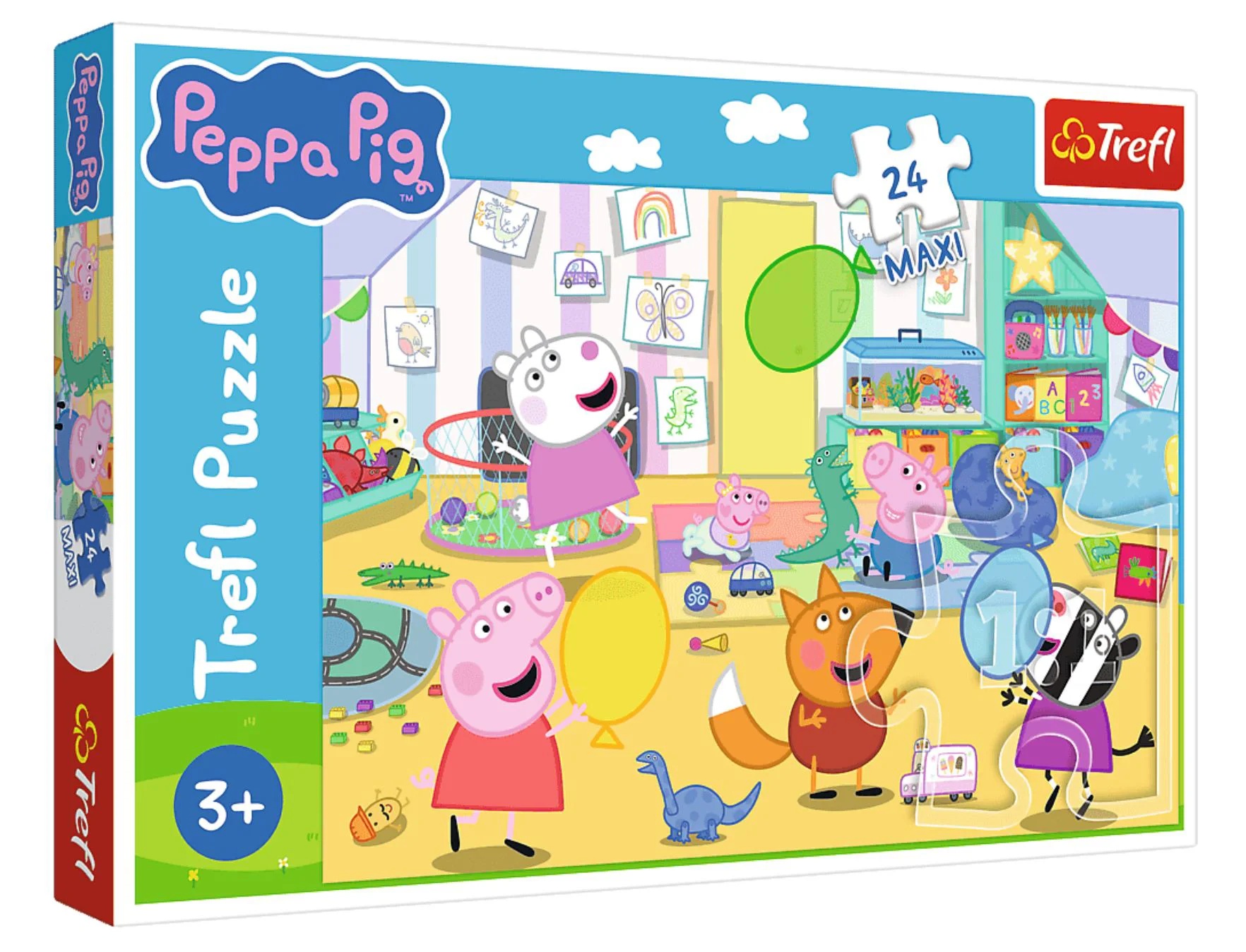 image for Puzzle Trefl Frumoasa Purcelusa Peppa, 24 el. foto