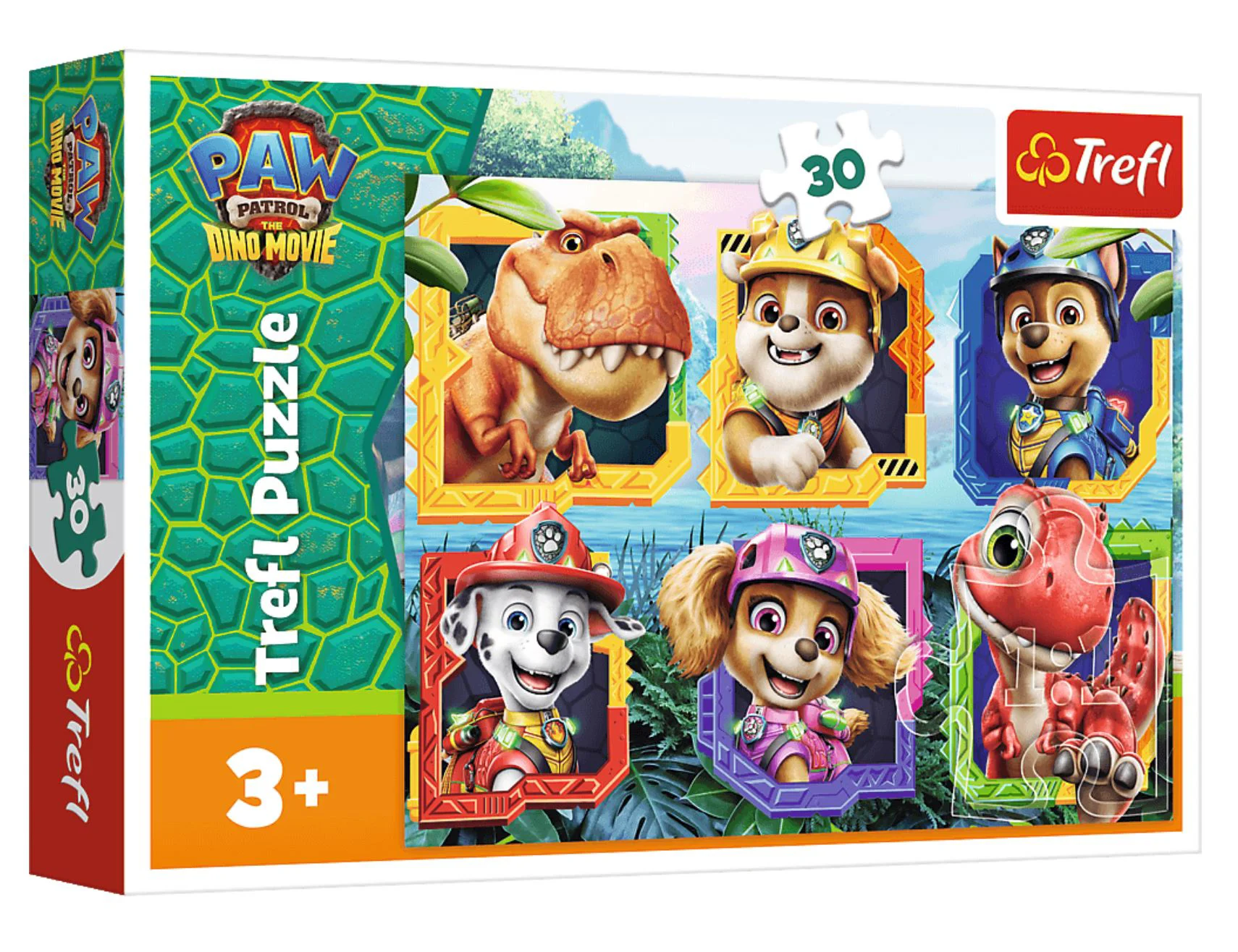 Puzzle Trefl Paw Patrol: Dinozaurii, 30 el. foto