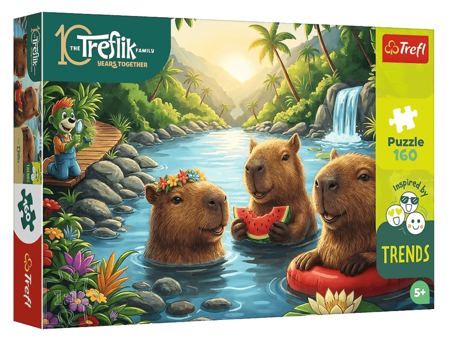 Puzzle Trefl Capibara, 160 el. foto