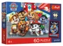Puzzle Trefl Paw Patrol: Dupa-amiaza cu catelusi, 60 el. foto