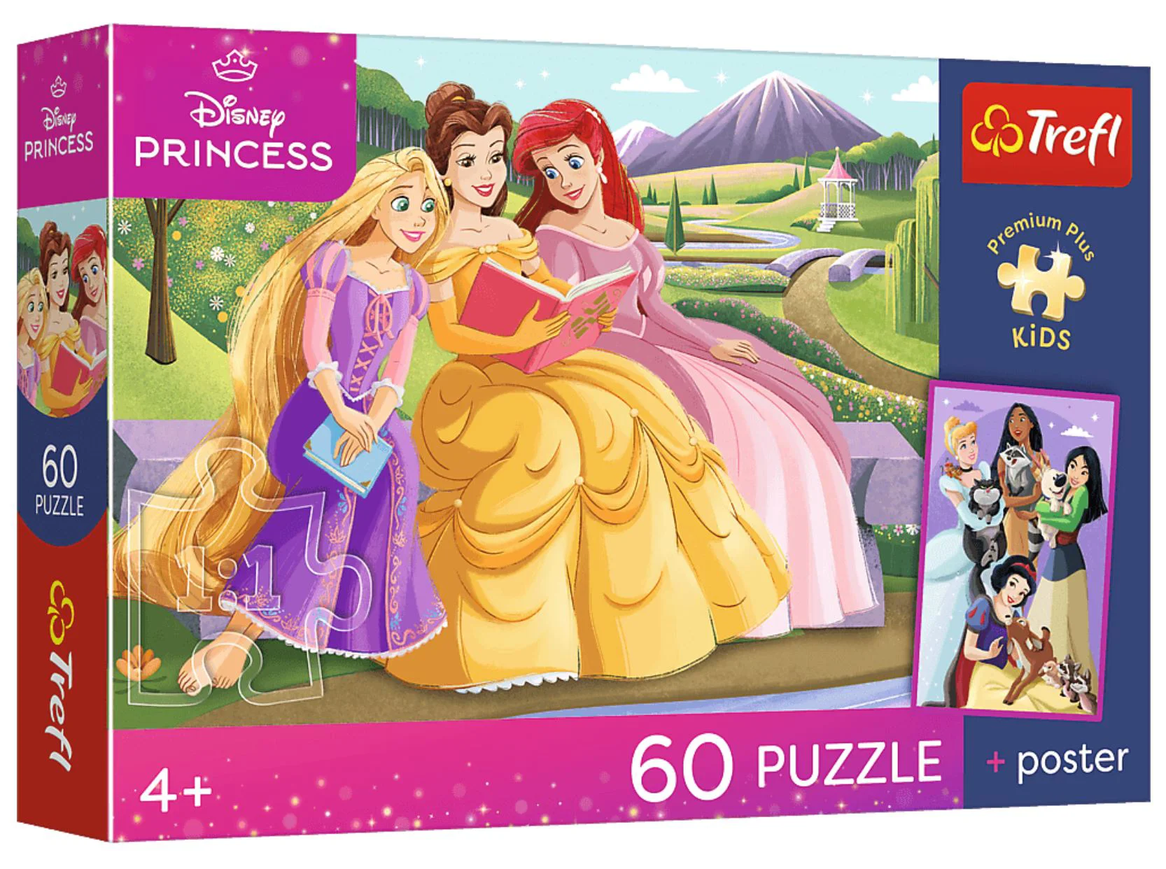 Puzzle Trefl Disney Princess: Forta regala, 60 el. foto