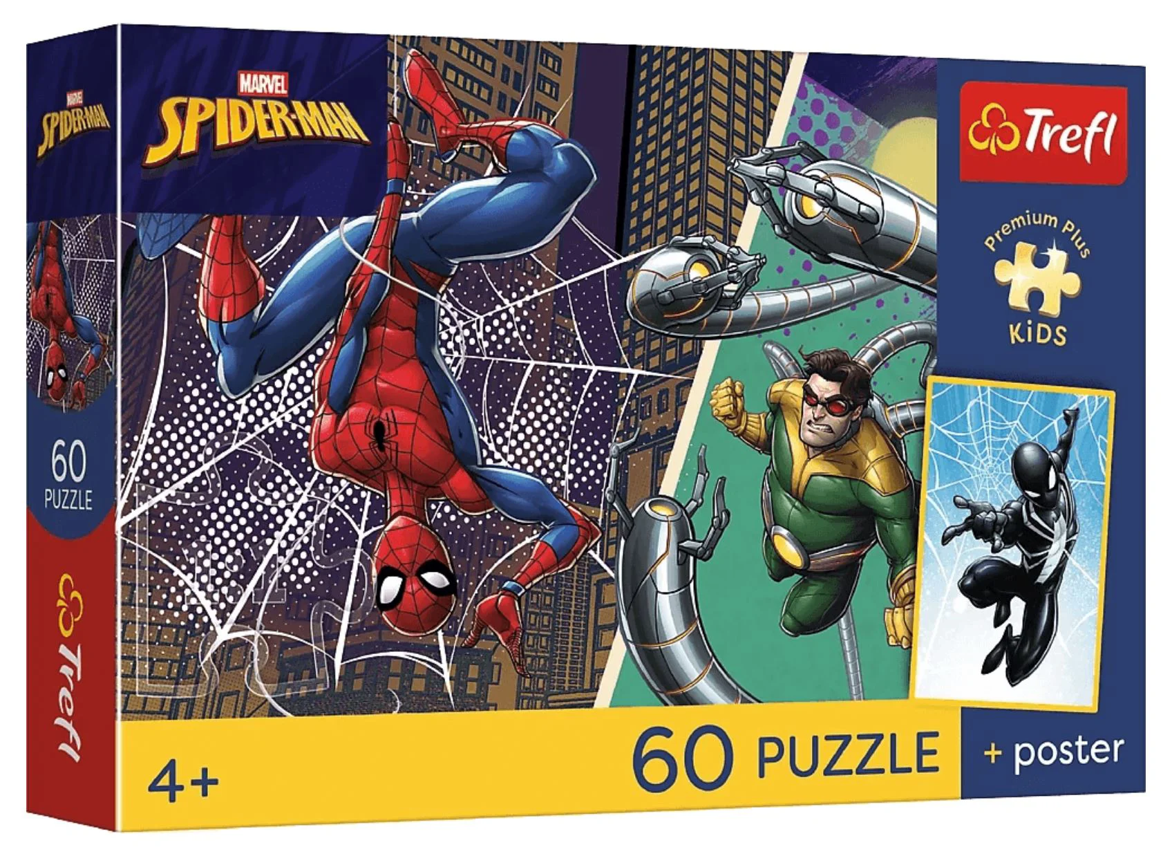 Puzzle Trefl Spiderman: Ziua supereroilor, 60 el. foto