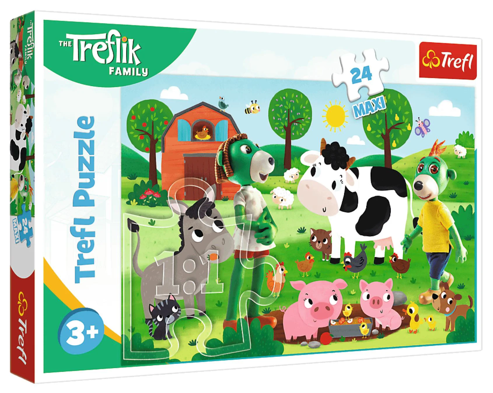 Puzzle Trefl La ferma, 24 Maxi el. foto