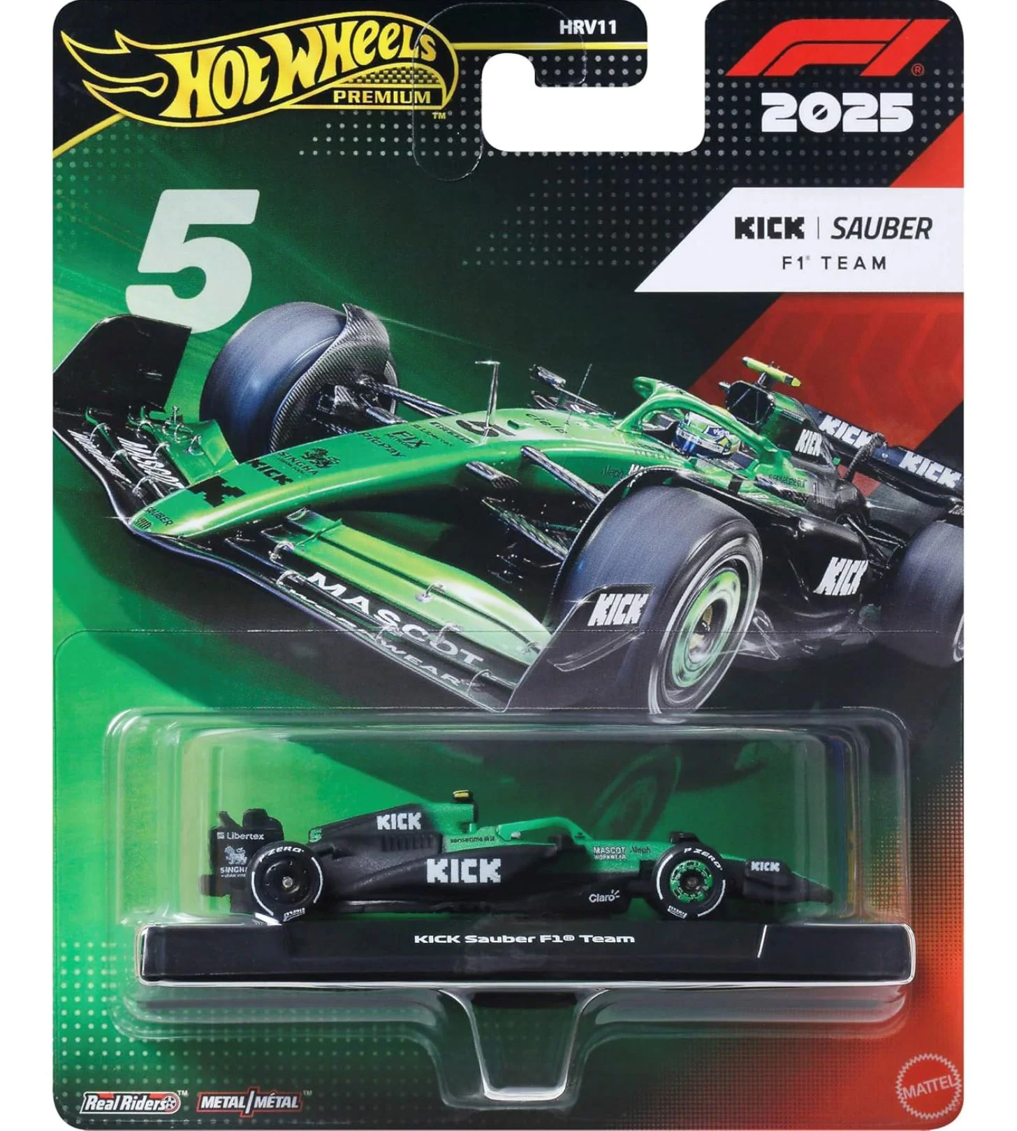 image for Masinuta de colectie Hot Wheels Formula 1 Kick Sauber 1:64 foto