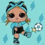 Pictura pe numere LOL Surprise Game On Kicks, 40x50 cm foto