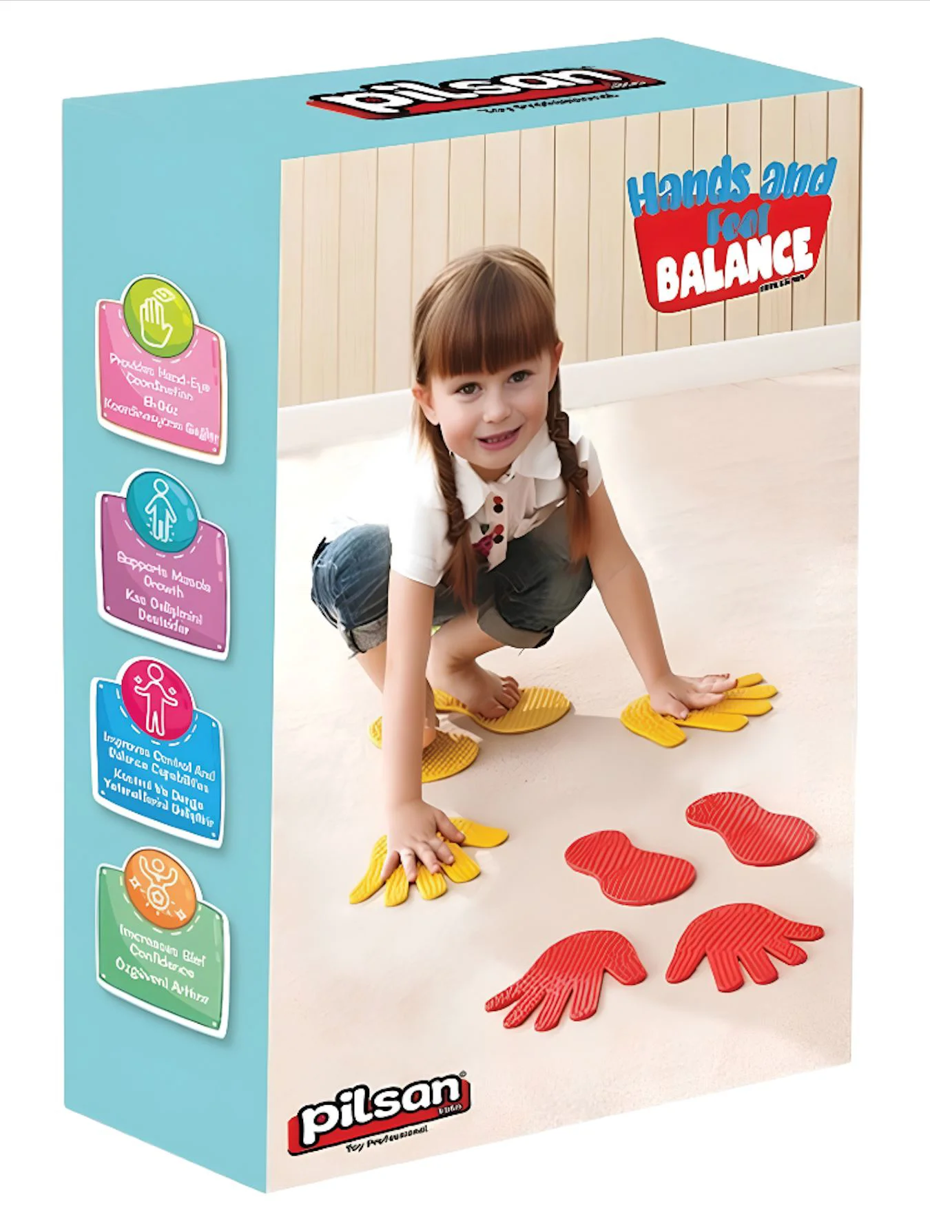 image for Игра Pilsan для рук и ног Синяя foto