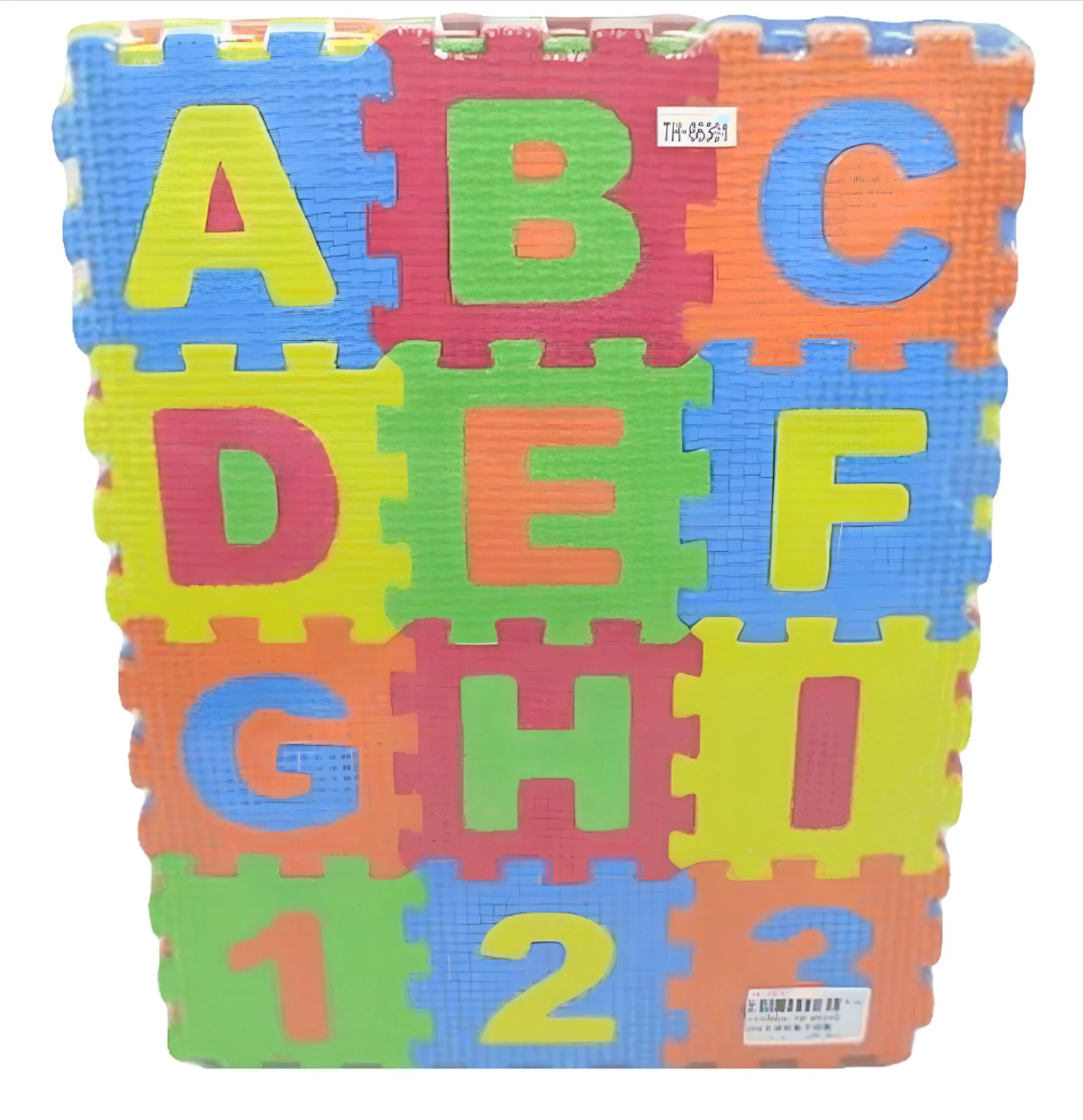 image for Covoras moale din puzzle HD Toys cu litere foto