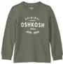 OshKosh Bluza cu maneca lunga Khaki Logo foto