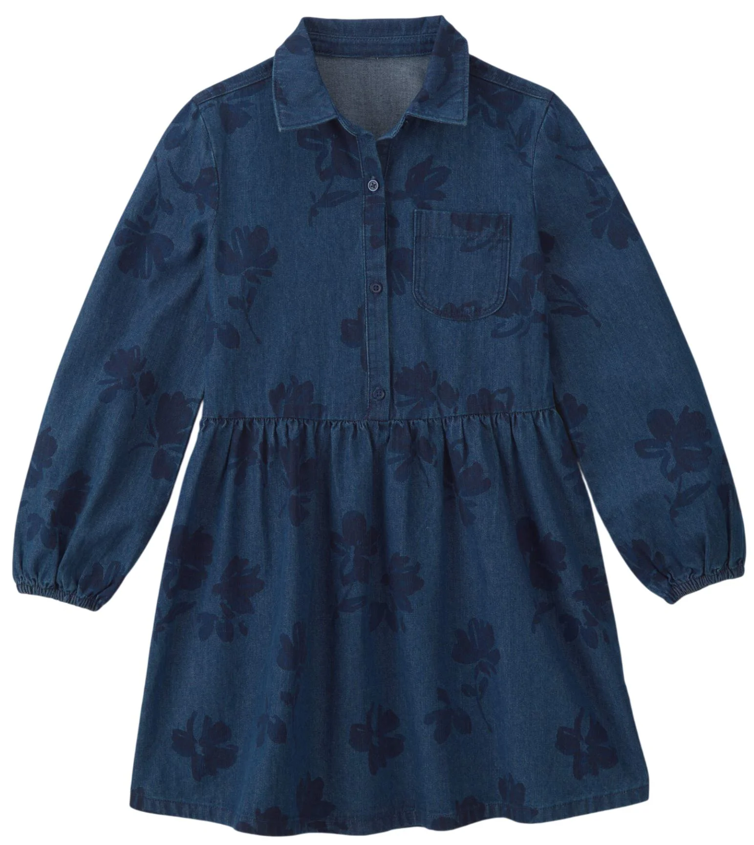 image for OshKosh Rochita-camasa cu maneca lunga Dark Wash foto