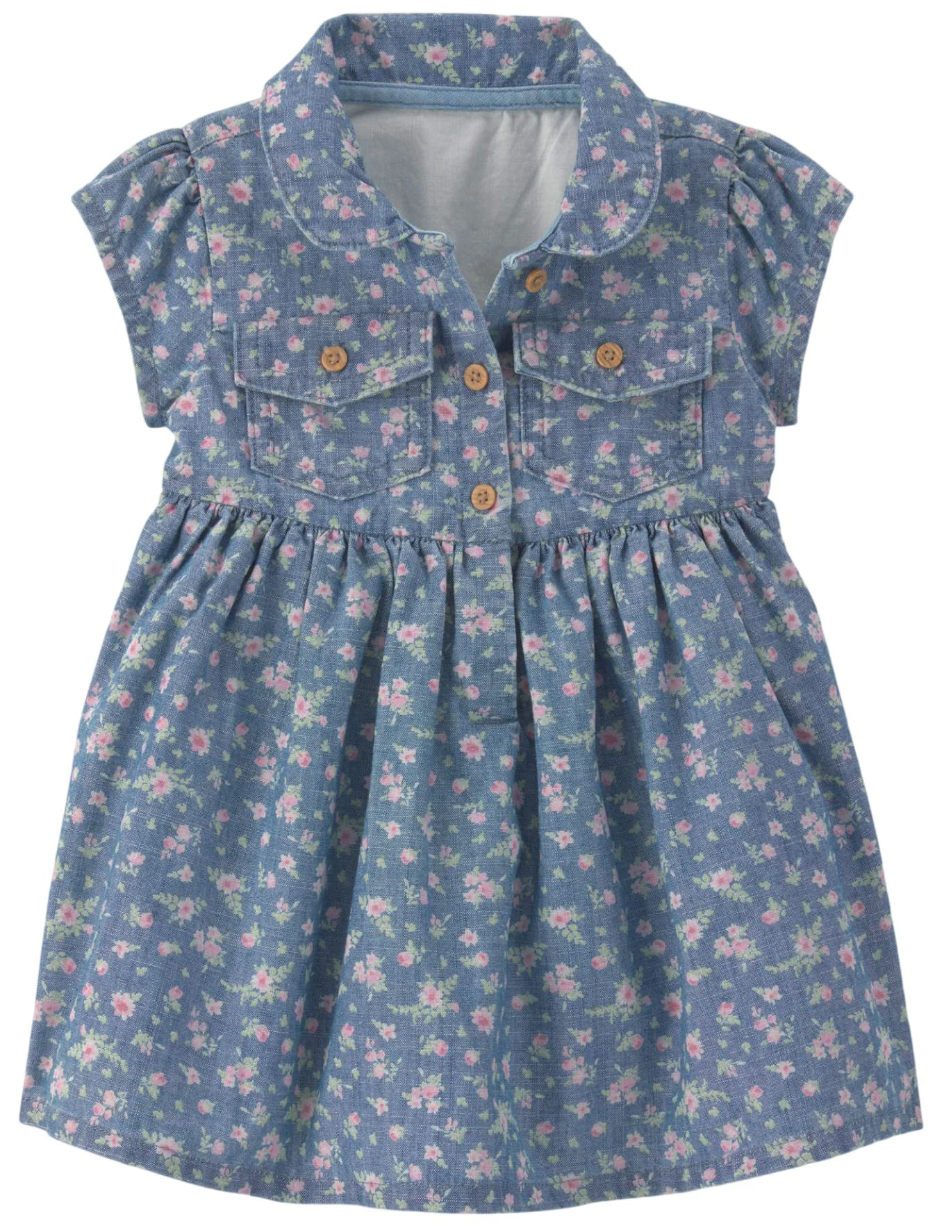 image for OshKosh Платье с цветочным принтом Chambray foto
