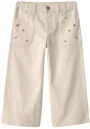 OshKosh Pantaloni largi cu floricele brodate foto