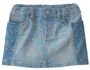 OshKosh Fustita din denim cu imprimeu floral foto