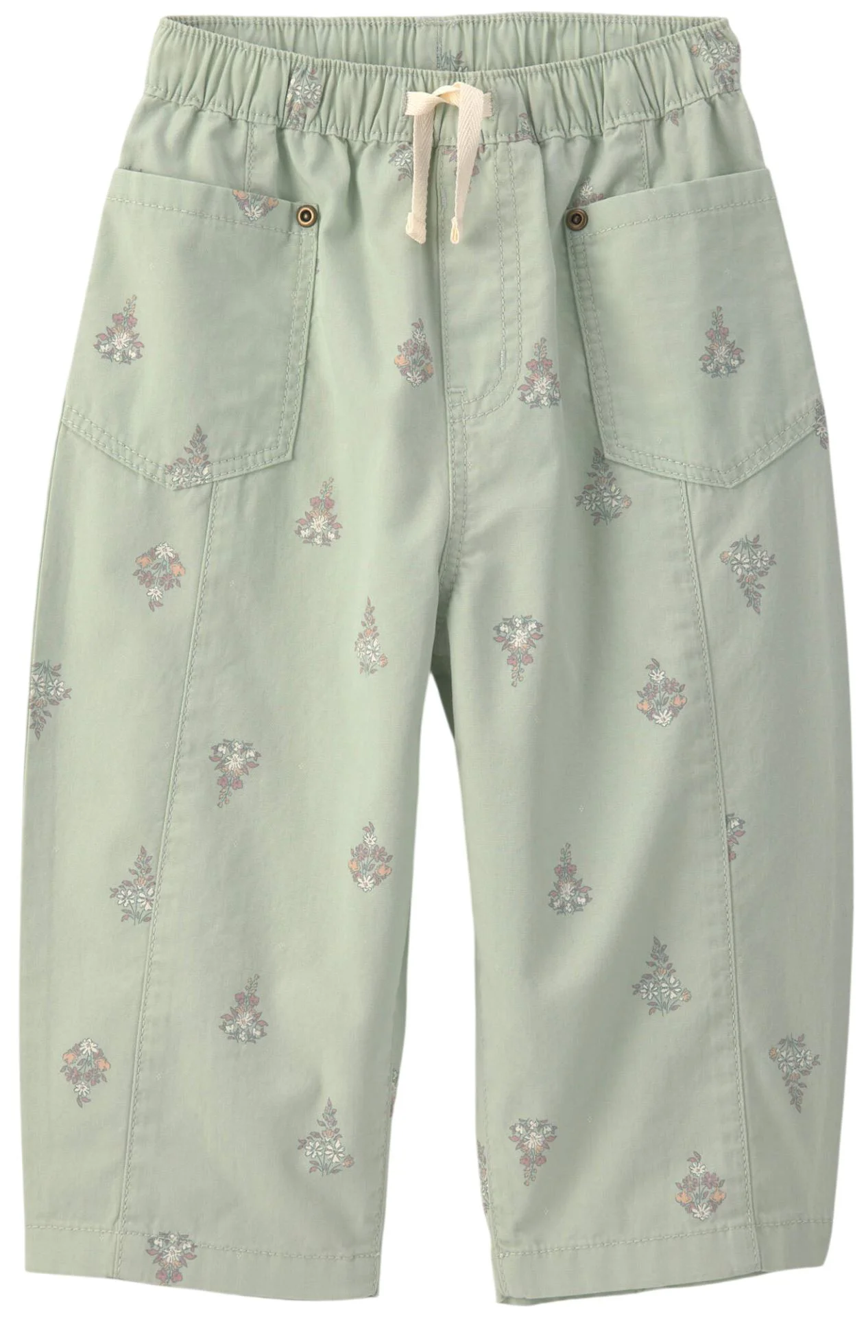 image for OshKosh Pantaloni cu croiala rotunda cu imprimeu floral foto