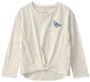 Carter's Bluza cu maneca lunga si nod Ivory foto