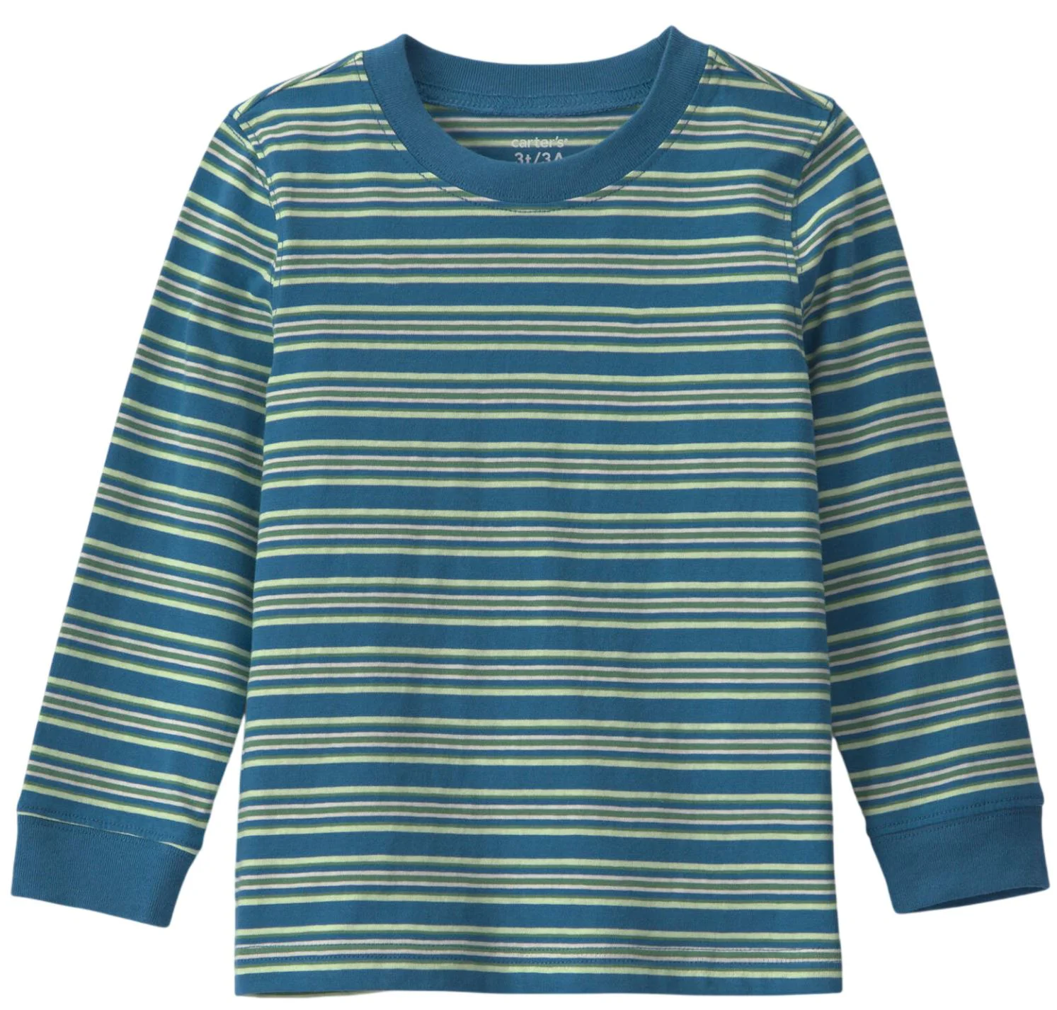 image for Carter's Bluza cu maneca lunga cu dungi foto