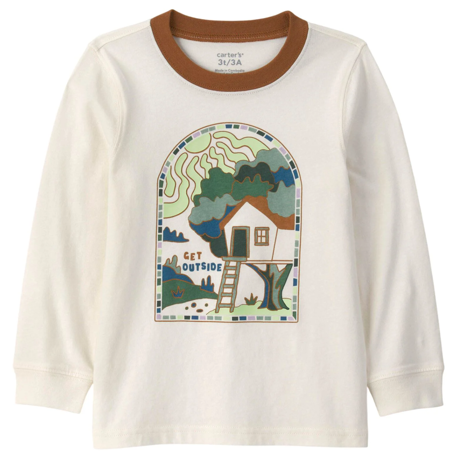 image for Carter's Bluza cu maneca lunga Get Outside foto