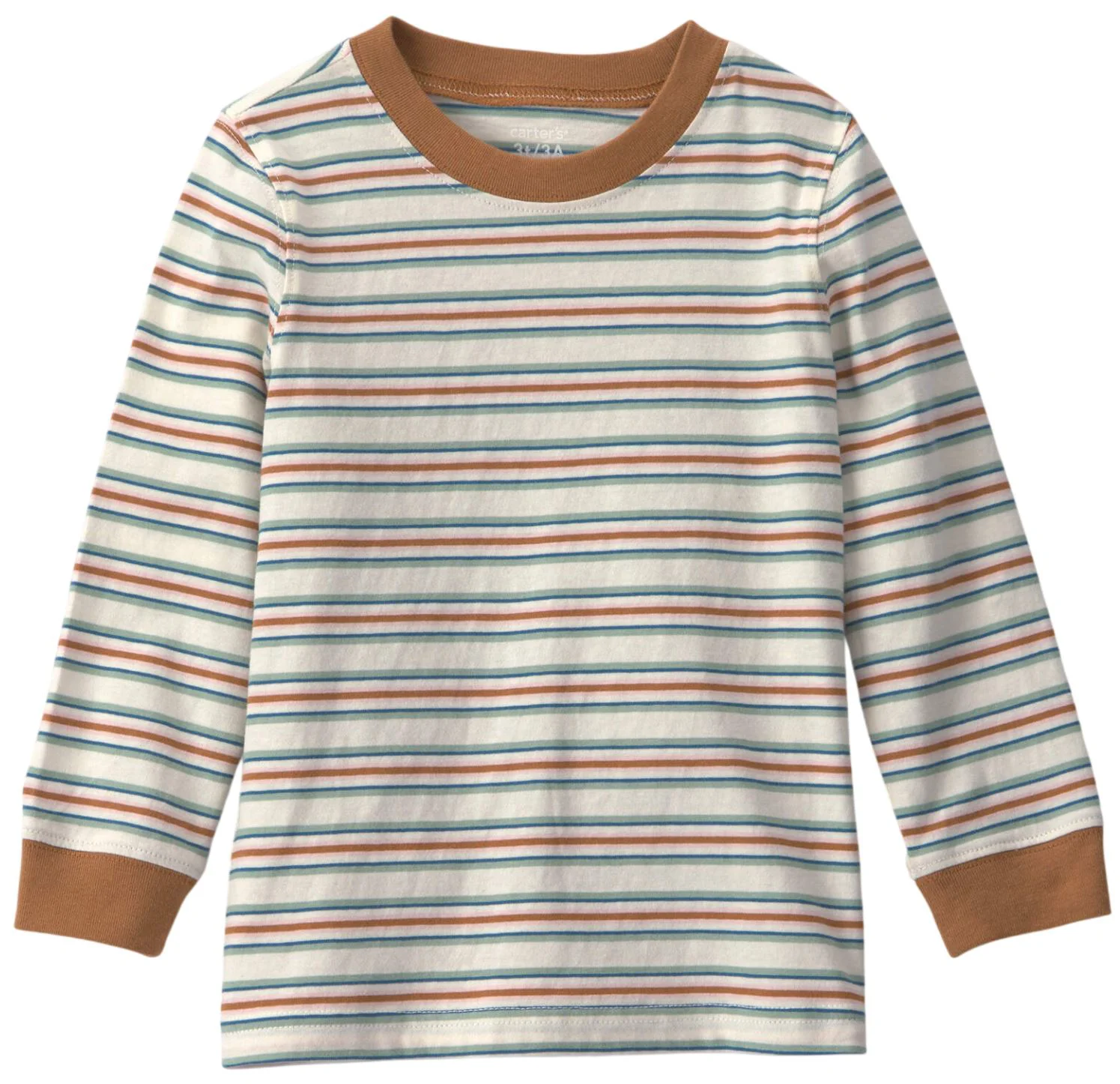 Carter's Bluza cu maneca lunga cu dungi foto