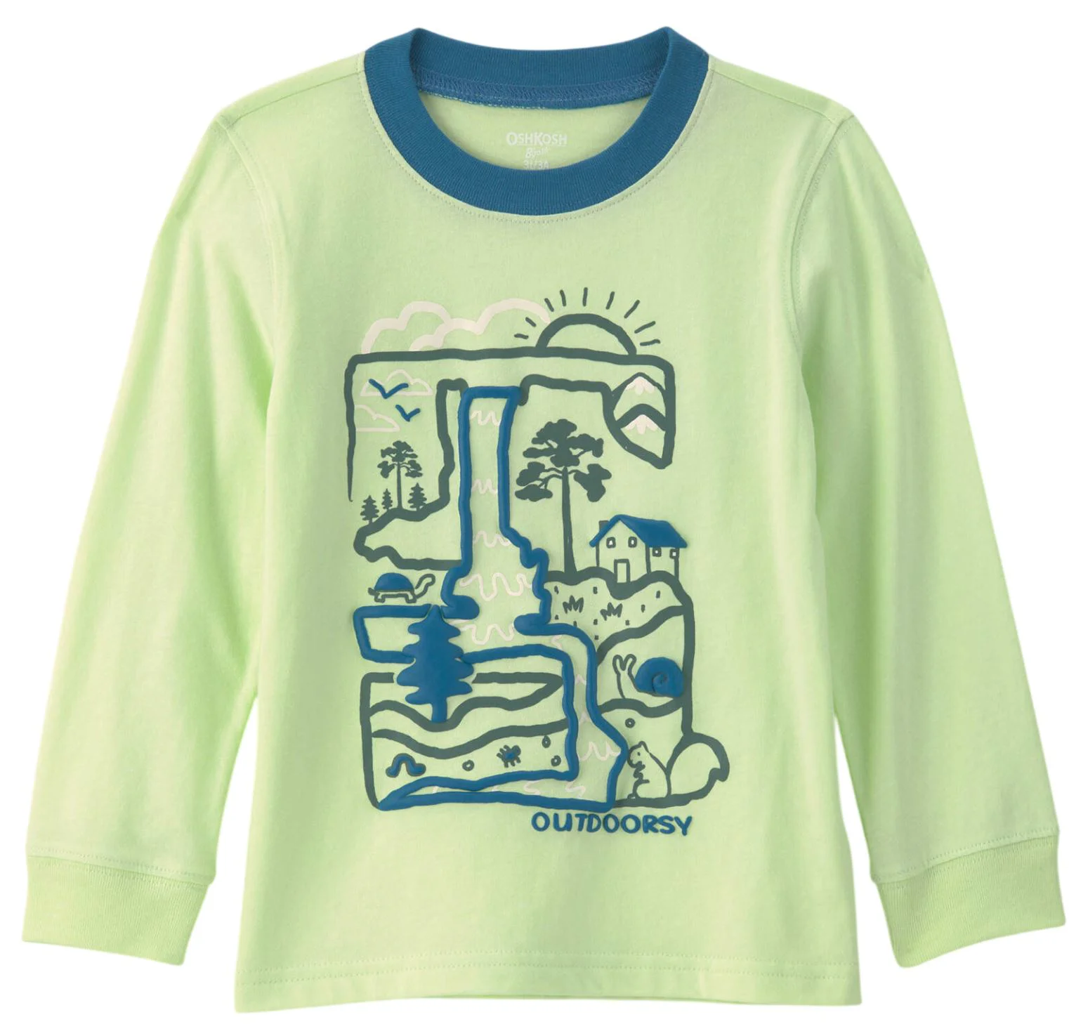 Carter's Bluza cu maneca lunga Outdoorsy foto