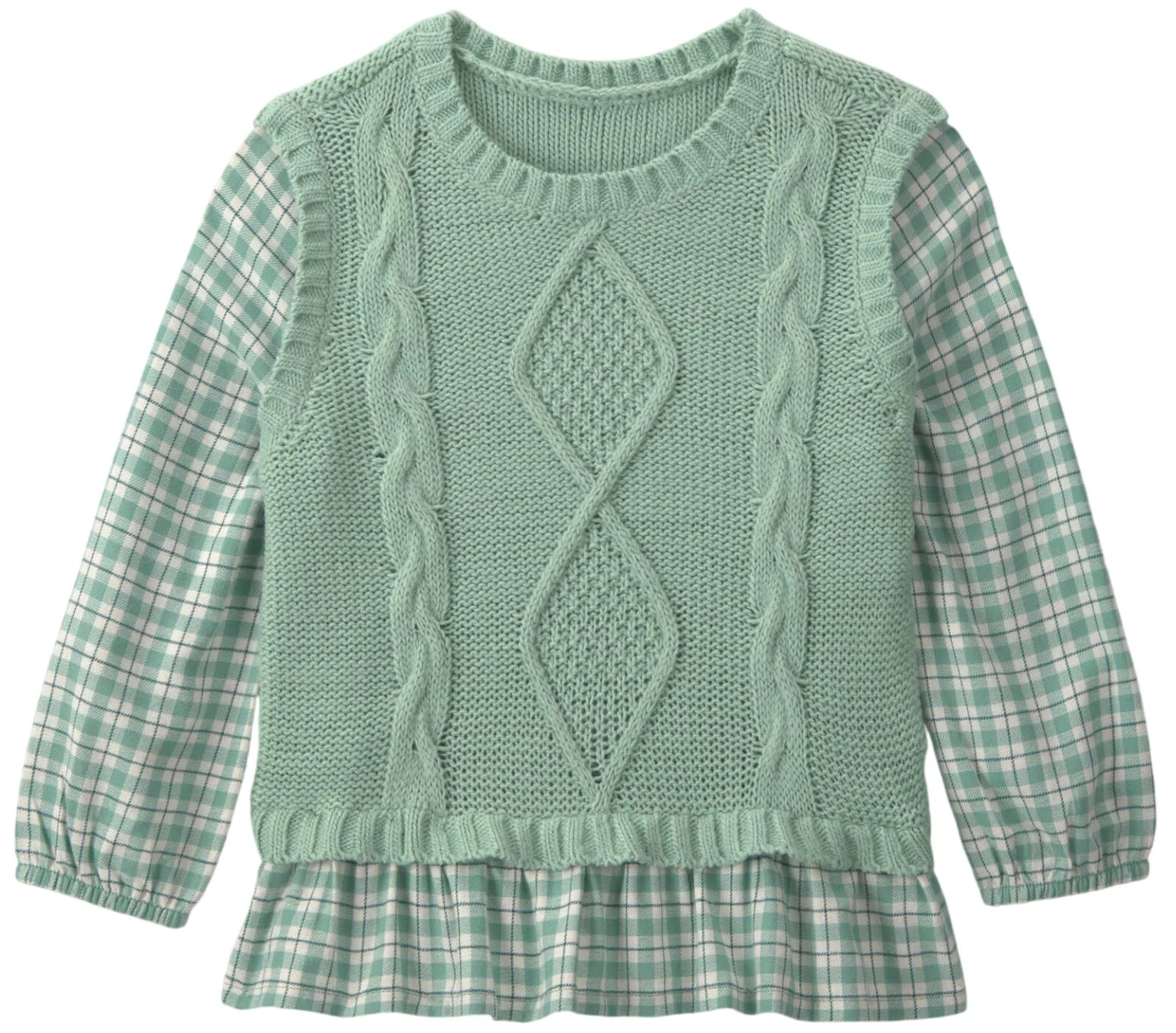Carter's Bluza 2 in 1 cu vesta tricotata foto