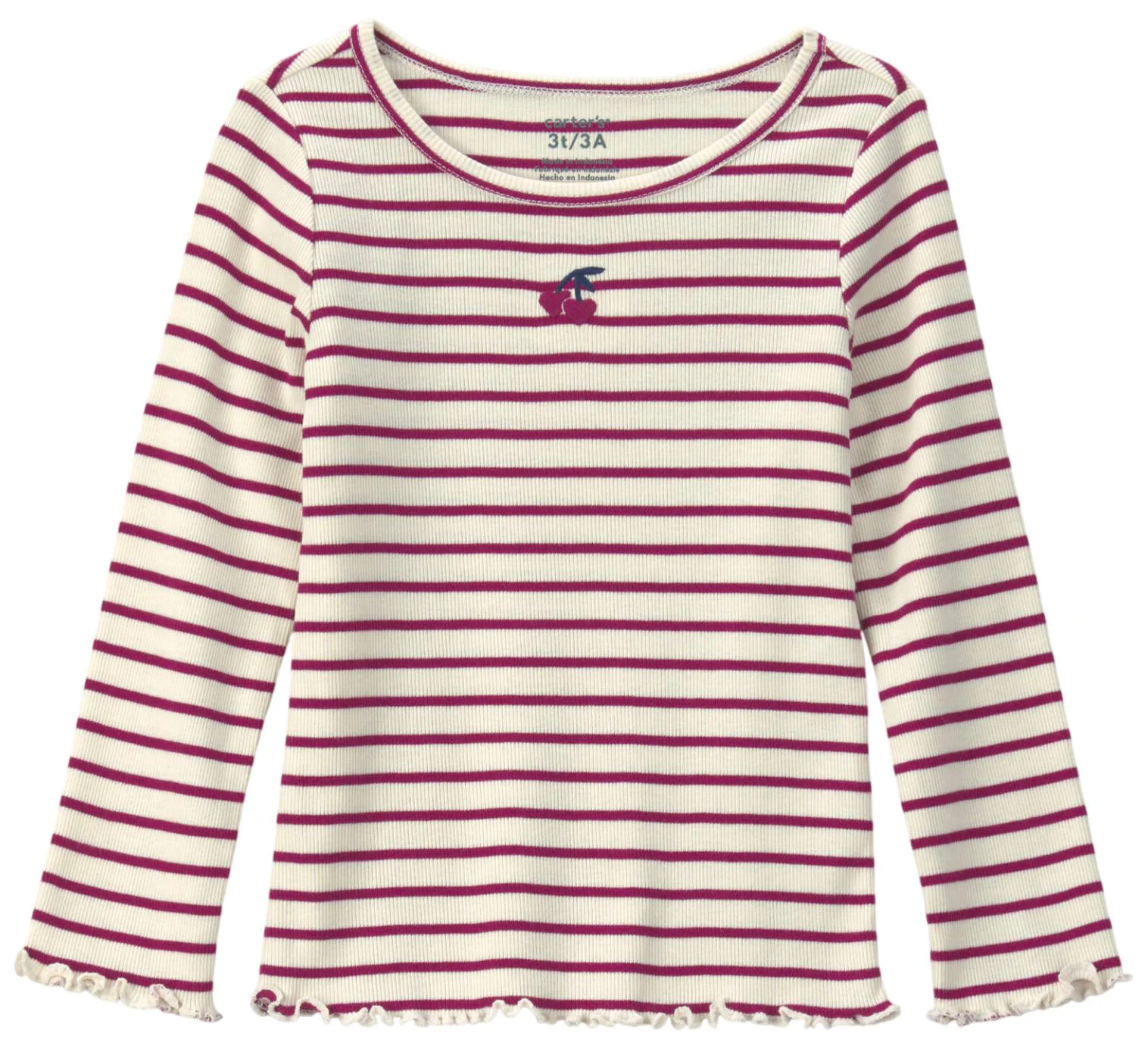 Carter's Bluza cu maneca lunga Cherry foto
