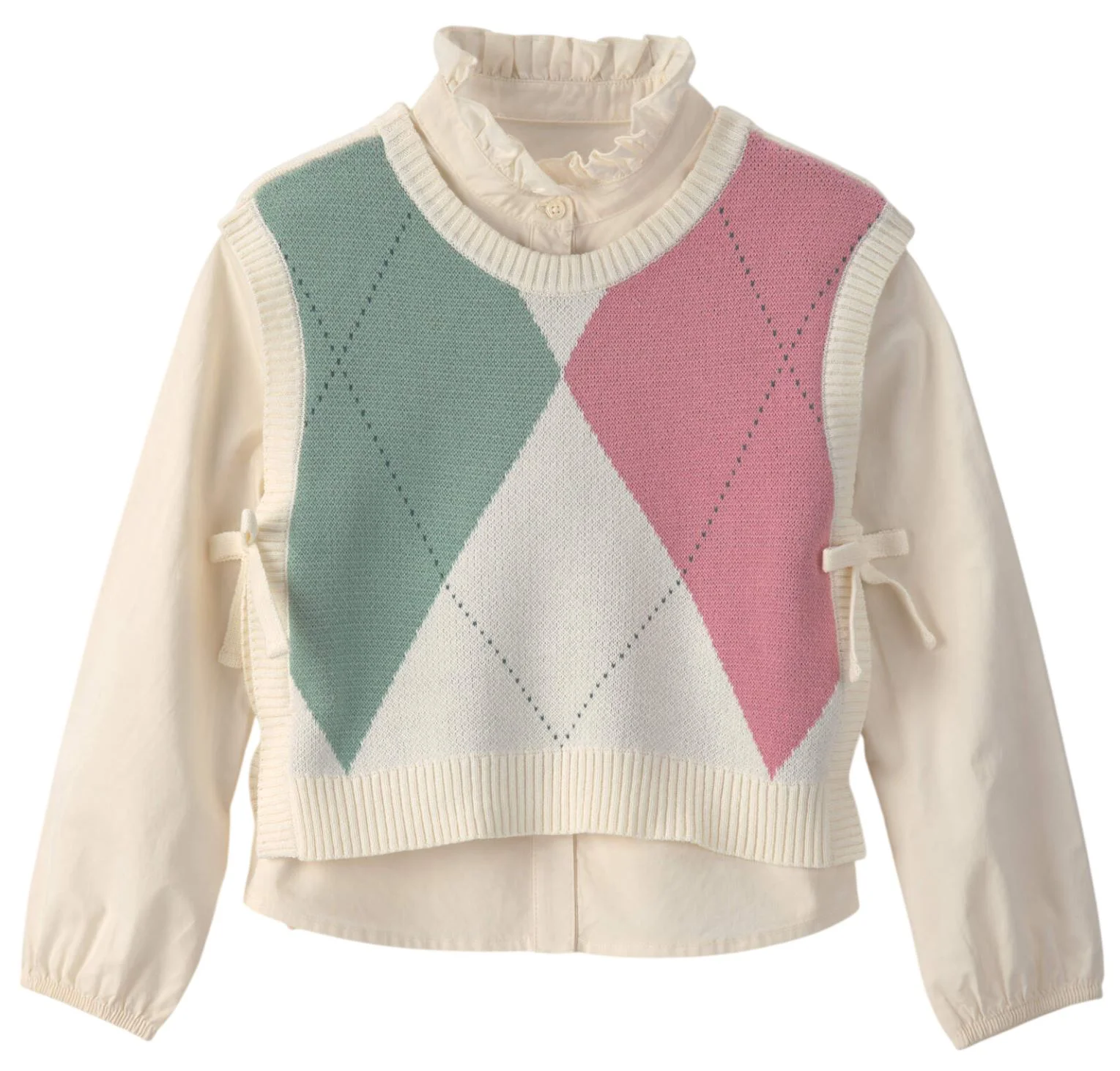 Carter's Bluza cu maneca lunga si vesta 2 in 1 foto