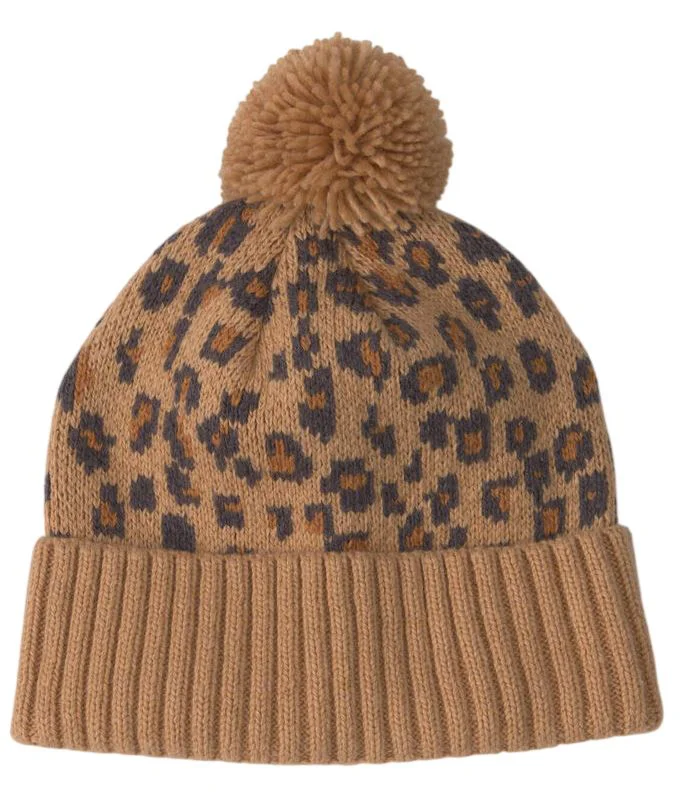 image for Carter's Шапка с помпоном Leopard foto