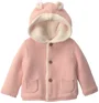 Carter's Cardigan tricotat cu captuseala Baby Pink foto