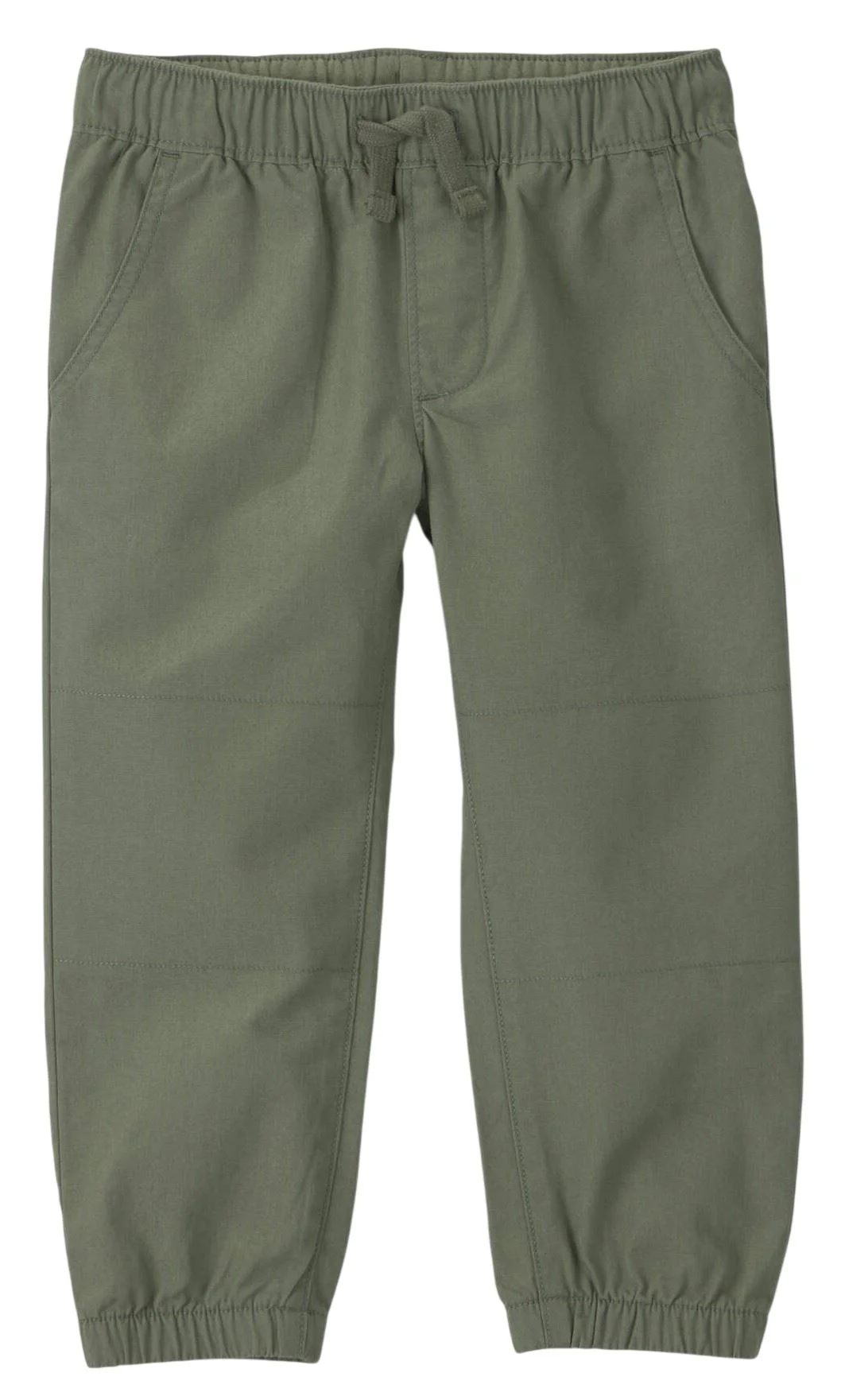 Carter's Pantaloni cu elastic in talie Olive foto