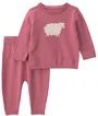Carter's Set 2 piese Sheep - pulover subtire si pantaloni foto
