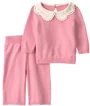 Carter's Set 2 piese Pink - pulover subtire si pantaloni foto