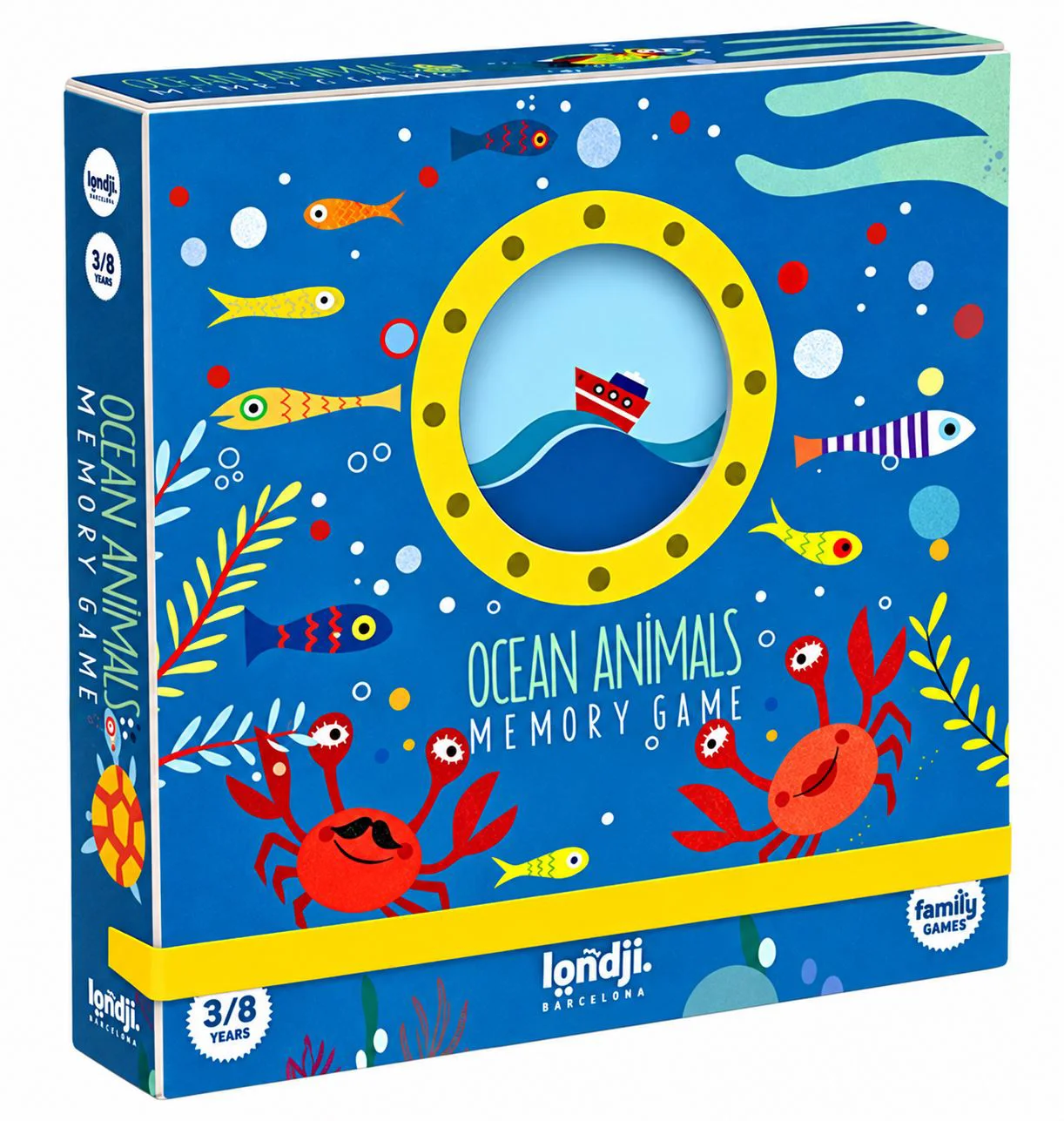 image for Joc Londji Memo Animale marine, 32 el. foto