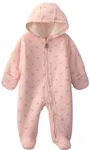 Carter's Salopeta groasa cu gluga Pink Sheep foto