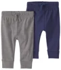 Carter's Set 2 perechi de pantaloni Grey & Navy foto