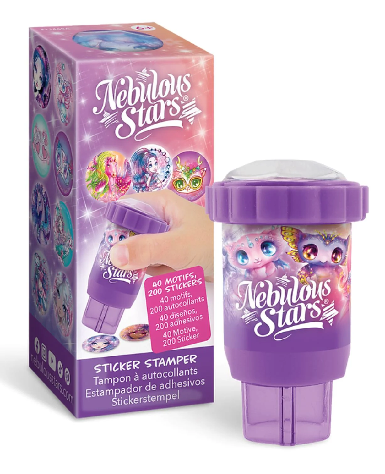 image for Stampila cu abtibilduri Nebulous Stars 220 buc. foto
