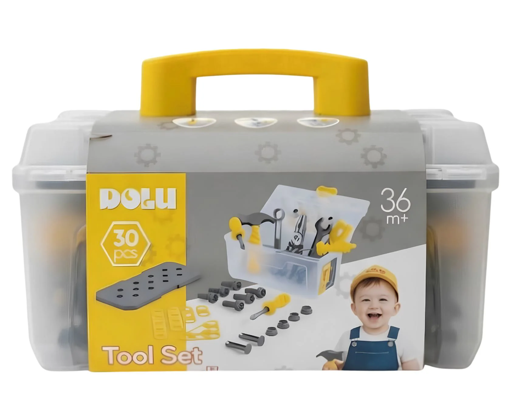 image for Игровой набор Dolu Инструменты с чемоданчиком, 30 эл. foto
