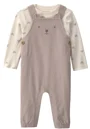 Carter's Set 2 piese Teddy - salopeta lunga si bluza foto