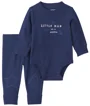 Carter's Set 2 piese Little Man on a Mission - body si pantaloni foto