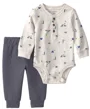 Carter's Set 2 piese Camping - body si pantaloni foto