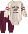 Carter's Set 2 piese Big Fan of Mommy - body si pantaloni foto