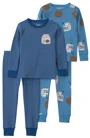Carter's Set 2 pijamale din bumbac Cookies & Milk foto