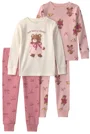 Carter's Set 2 pijamale din bumbac Bear foto