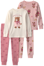 Carter's Set 2 pijamale din bumbac Bear foto