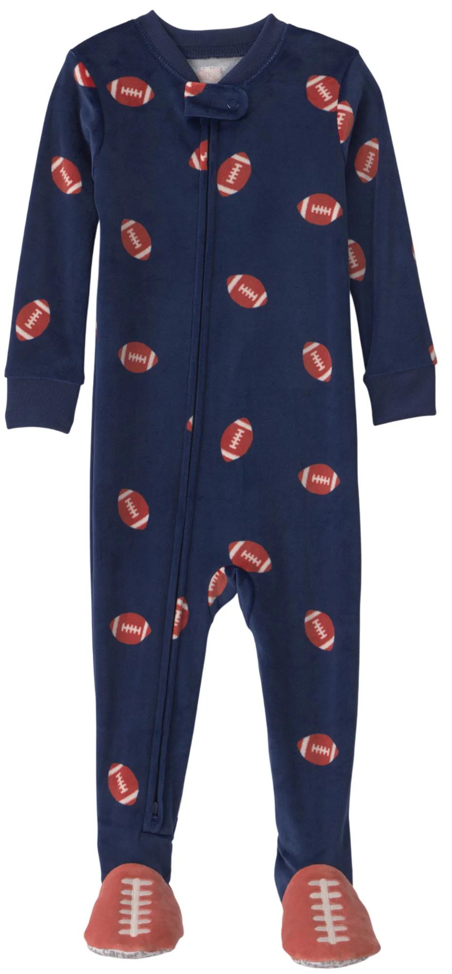 Carter's Pijama cu talpa Football foto