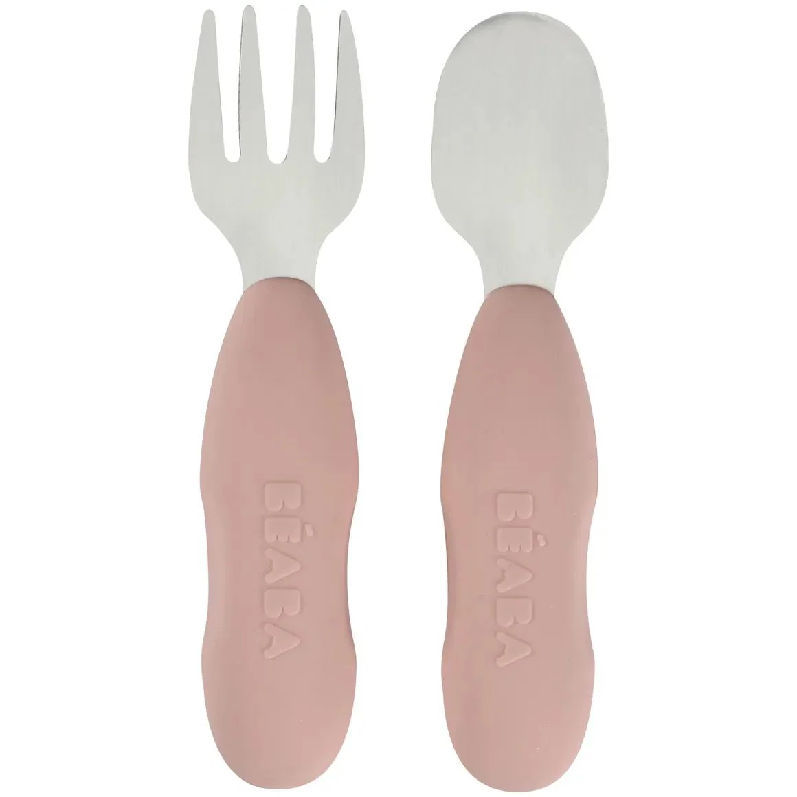 image for Set 2 tacamuri din inox Beaba Cotton Candy foto