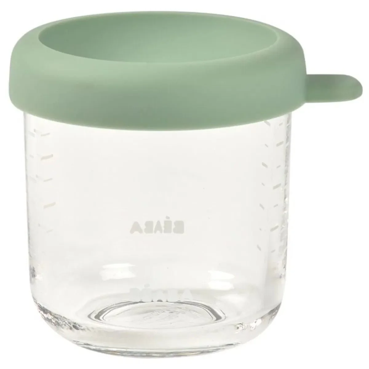 Герметичный стеклянный контейнер Beaba Sage Green, 250 мл foto