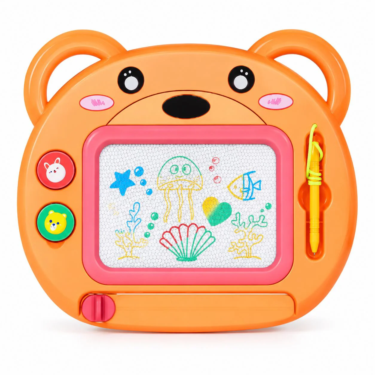 image for Tabla de desen New World Urs, cu stilou si stampile foto