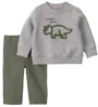 Carter's Set 2 piese Dino Here I Come - hanorac si pantaloni foto